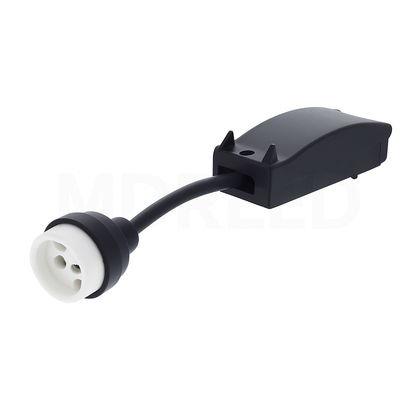 GU10 FITTING | 15CM | 2×0.75mm2 | DUBBEL GEISOLEERD | INCL. KABELDOOS