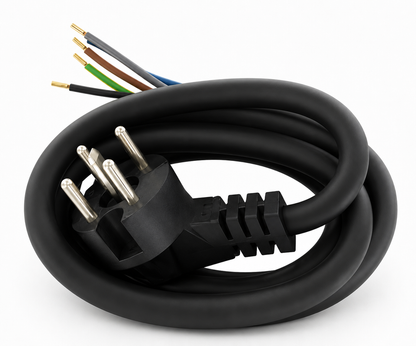 Perilex  professionele Oven - kookplaat Aansluitkabel snoer 2m 5x1.5mm MDR LED®