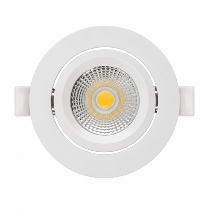 MDRLED® Kantelbare LED Downlight 15W | CCT | Dimbaar | Brons, Zwart & Wit