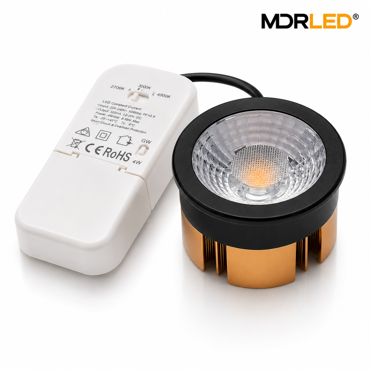 MR16 LED Module 4W/6W | CCT-Switch | CRI >98 | Triac Dimbaar