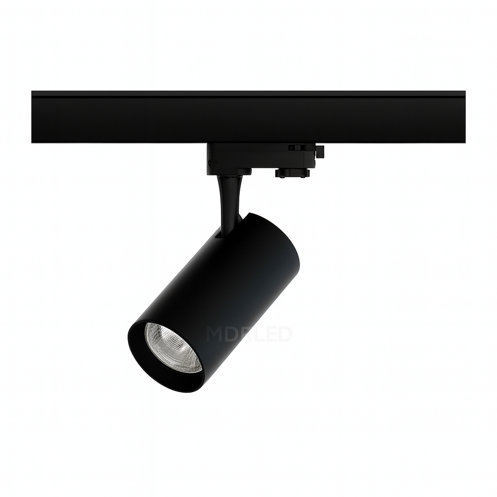 3-FASE RAILSPOT  20W ZWART 3000K,4000K   MDRLED®