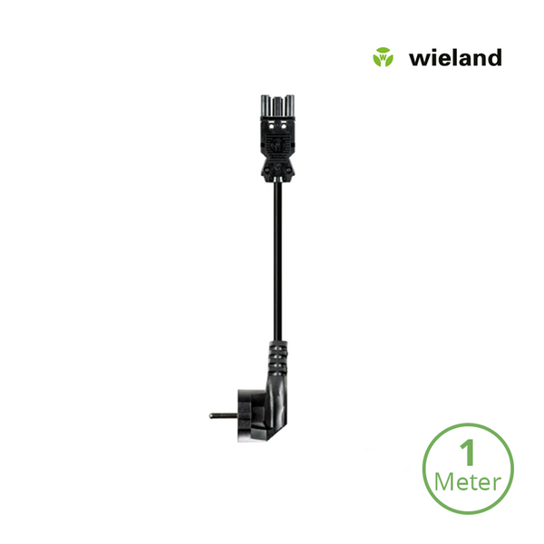 Wieland GST18/3P Netsnoer 1 meter 3×1.5mm2