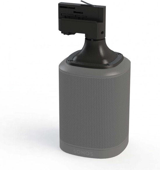 Pontis 3-Phase Audio Adapter Zwart | Voor Sonos One & One SL | Railmontage