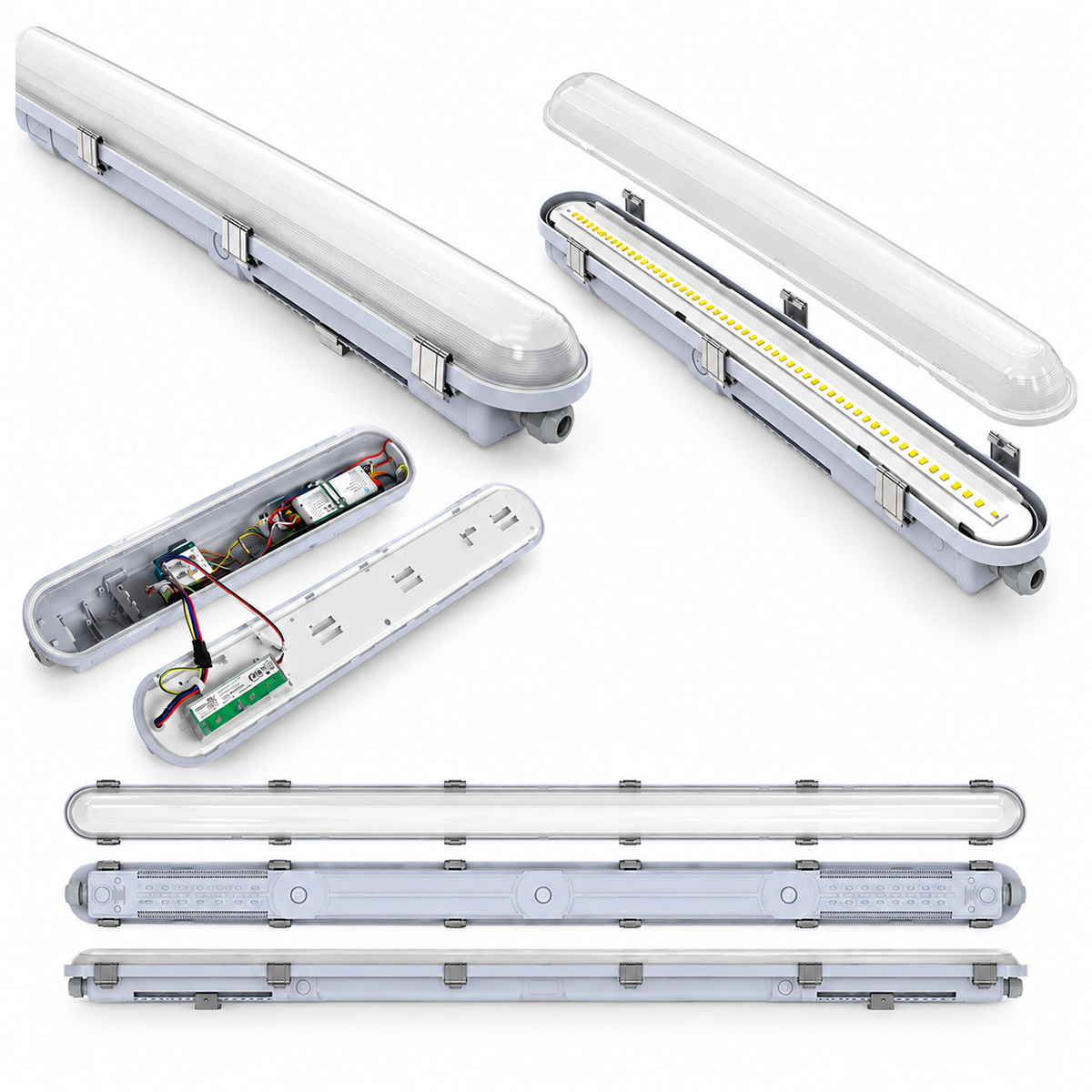 MDRLED® LED Batten 35–60W 150cm | CCT | Noodunit | Philips Driver