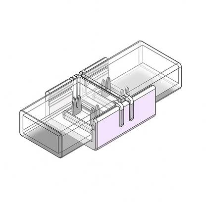 LED strip Connector IP65 | Single Color | COB/SMD | 8mm | Per 10 Stuks MDRLED®