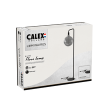 Calex U-Line Stehleuchte - E27 - Schwarz MDRLED 