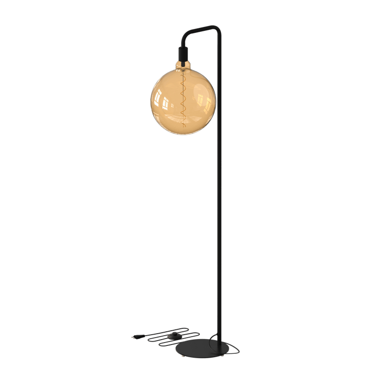 Lampa podłogowa Calex U-Line - E27 - czarna MDRLED 