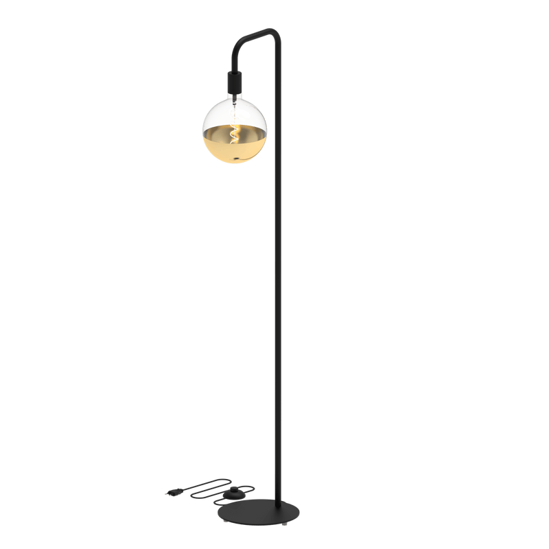 Lampa podłogowa Calex U-Line - E27 - czarna MDRLED 