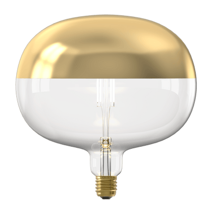 CALEX Kop  Spiegel  Lamp  E27  Filament  Boden  Goud  Warm Wit 6 WATT MDRLED