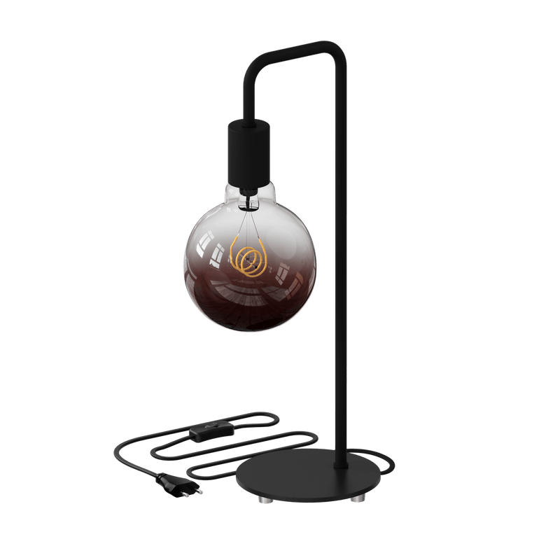 Lampa stołowa Calex U-Line - E27 - czarna MDRLED