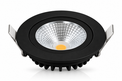 LED-Einbaustrahler Luna Slim-Fit 5W Dimmbar Schwarz MDRLED®