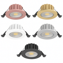 LED Inbouwspot 6W | Dimbaar | IP65 | CCT-Schakelaar | MDRLED® | Zwart, Wit, Zilver, Messing, Koper