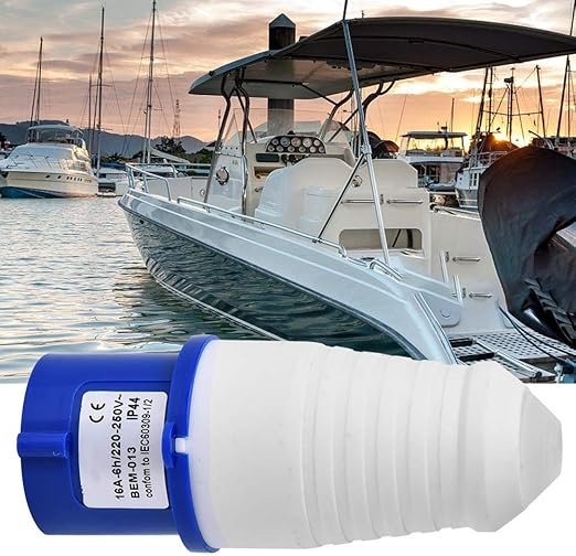 Industriële Contactdoosconnector | 3-Pins IP44 16A | Waterdicht & Vlam vertragend | Set van 10