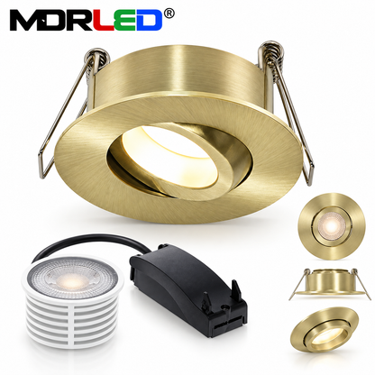 MDRLED® LED Inbouwspot 5W | Dim to Warm | IP65 | 350lm