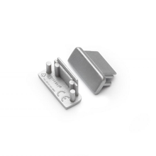 ENDKAPPE OHNE KABELLOCH 10MM SILBER 20 STÜCK MDRLED®