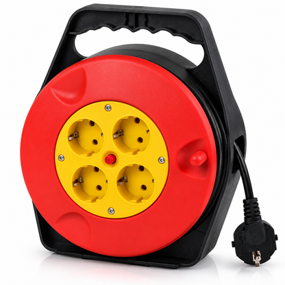 Kabelhaspel 5 Meter – 4 Stopcontacten – 3680W
