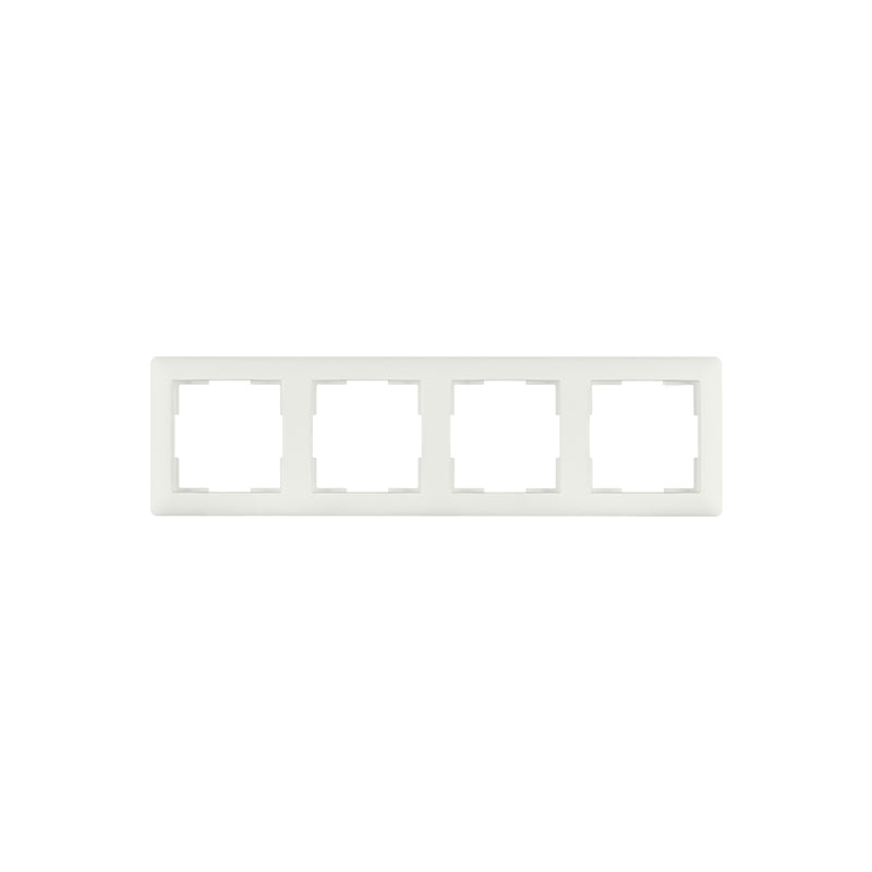 MDRLED® D1 Afdekraam Alpin Wit | 1–5-voudig