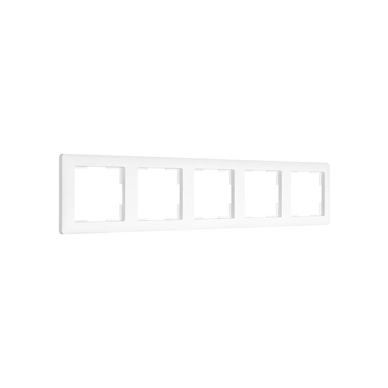 MDRLED® D1 Afdekraam Alpin Wit | 1–5-voudig