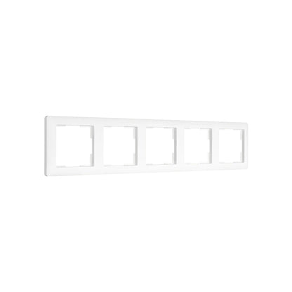 MDRLED® D1 Afdekraam Alpin Wit | 1–5-voudig