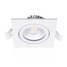 LED Einbaustrahler Einbautiefe 26mm 6W DIM WEISS Ø75-81mm 2700K MDRLED®