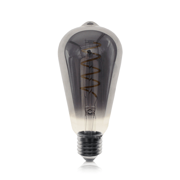 Żarówka LED E27 EDISON ściemniana, dymna, 6W, MDRLED®