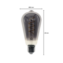 LED FILAMENT E27 EDISON DIMBAAR SMOKY 6W MDRLED®