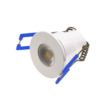 LED Veranda Spots Set 12 Stück, Weiß, Silber IP65 Ø28mm, 12x 3 Watt MDRLED®
