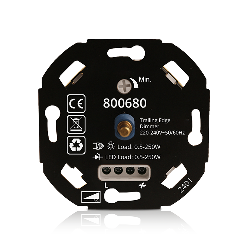 TRIAC LED Dimmer 0.5–250W Universeel – Fase Afsnijding