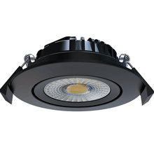 LED INBOUWSPOT    SLIM-FIT  6W  DIM  ZWART  WHITE SWITCH  IP65  MDRLED®