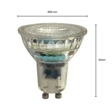 GU10 Spot-Sponsor, 5 Watt, Glas, dimmbar bis warm. MDRLED®