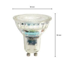 GU10 Spot-Sponsor, 7 Watt, Glas, dimmbar bis warm. MDRLED