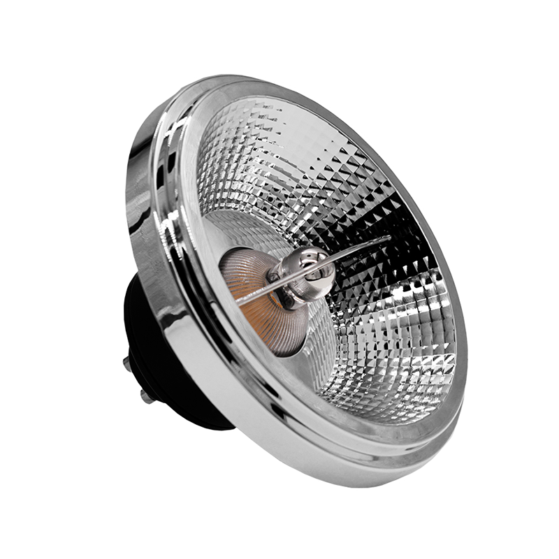 LED AR111 GU10 SPOT 15W ŚCIEMNIANY CZARNY MDRLED®