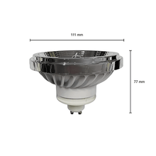 LED AR111 GU10 SPOT 15W DIMBAAR WIT - MDRLED®