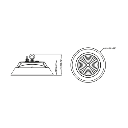 LED HIGHBAY 150W AMMONIAKBESTÄNDIG WEISS MDRLED®