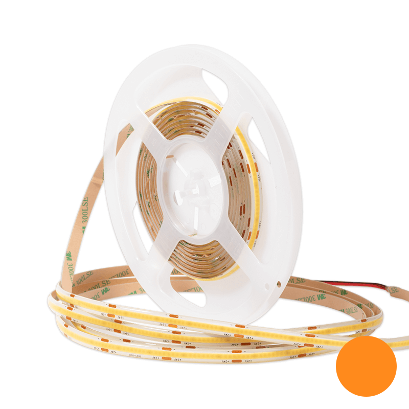 Taśma LED COB Premium 24V IP65 5M 10W/M 2700K MDRLED 