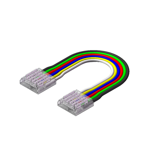 LED-stripconnector 15 cm – COB  IP20  RGBW/RGBCCT  12 mm MDRLED®