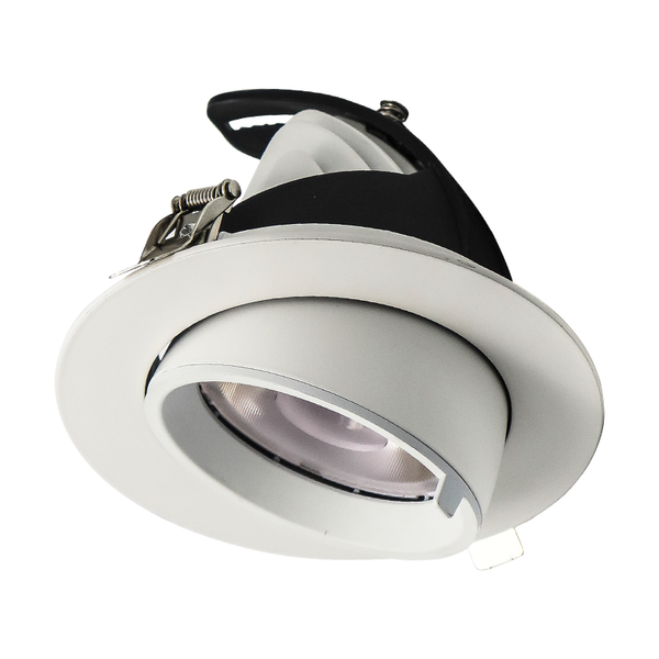 OPRAWA UCHYLNA DOWNLIGHT Ø100 15W CCT-SWITCH MDRLED