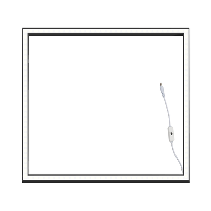 LED Frame Paneel 60×60 cm; Edge Lit 40W UGR < 23  Zwart  CCT-Switch ; MDRLED®