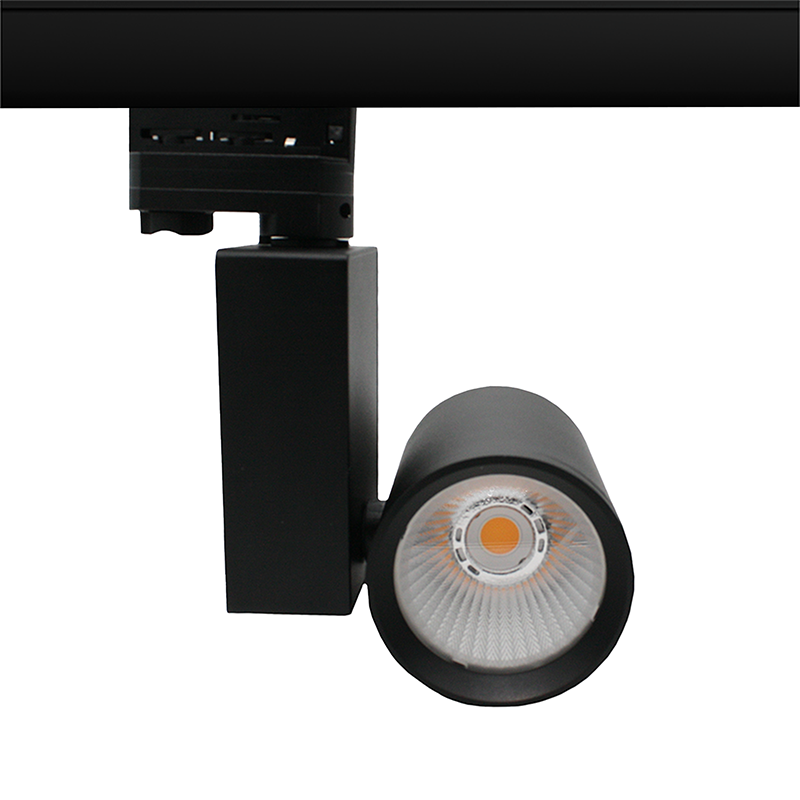 3-FAZOWA LAMPA PUNKTOWA SZYNOWA 38 W CZARNY 3000K 38° MDRLED®