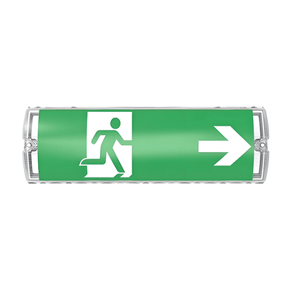 NOTBELEUCHTUNG 3 WATT WEISS INKL. PIKTOGRAMME passend für VVE MDRLED® PROMOTION