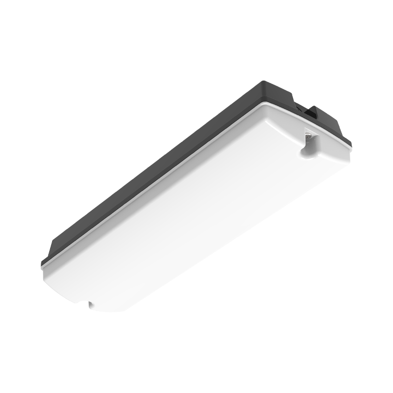 NOODVERLICHTING MDR LED® 3W  ZWART MILKY COVER.
