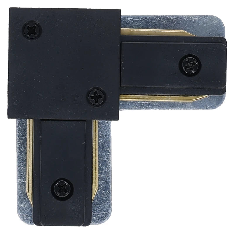 1-FASE RAIL L-VORM CONNECTOR – ZWART MDR LED®