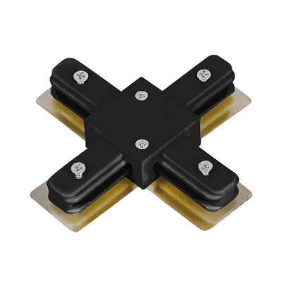 1-Phasen-Schiene X-CONNECTOR Schwarz, Pro Line MDR LED®