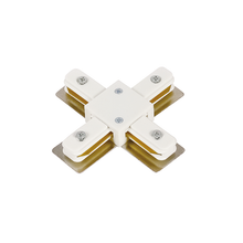 1-Phasen-Schienen-X-Verbinder Pro Line WEISS, MDR LED®