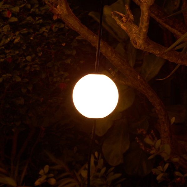 Lichtbollensnoer 7,75m  MDRLED®  10x LED  IP65  Warm Wit  Buitenverlichting | 12V