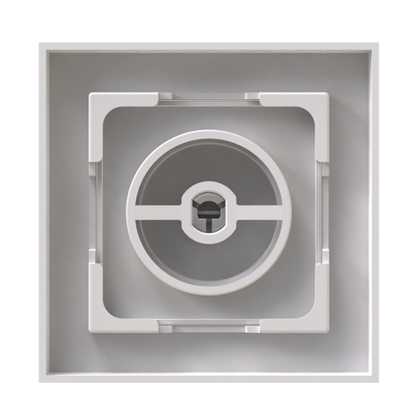 Enkele Dimmer Afdekplaat – Wit (RAL 9003) – MDRLED®