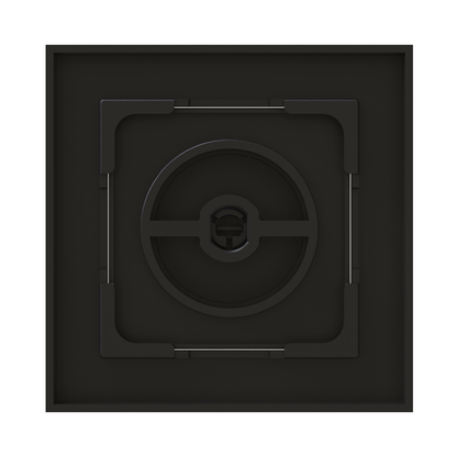 ENKELE DIMMER AFDEKPLAAT  ZWART of WIT MDRLED®