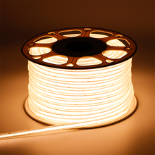 COB LED STRIP 220V IP65 50 METER 3000K inkl. 0,5 M EURO-STECKER MDRLED®