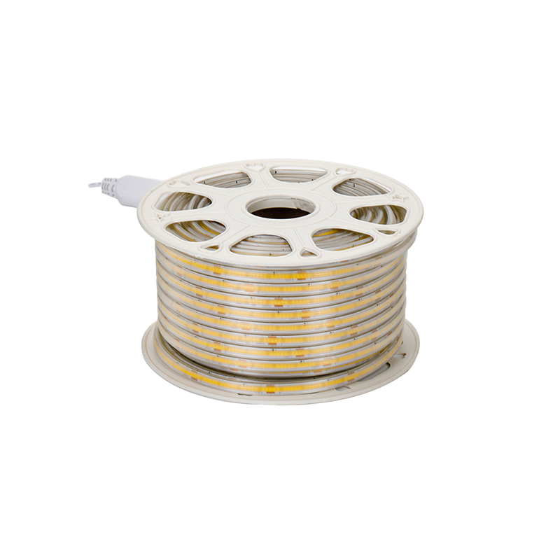 TAŚMA LED COB 220V IP65 50 METRÓW 4000K z wtyczką EURO 0,5 M MDRLED®