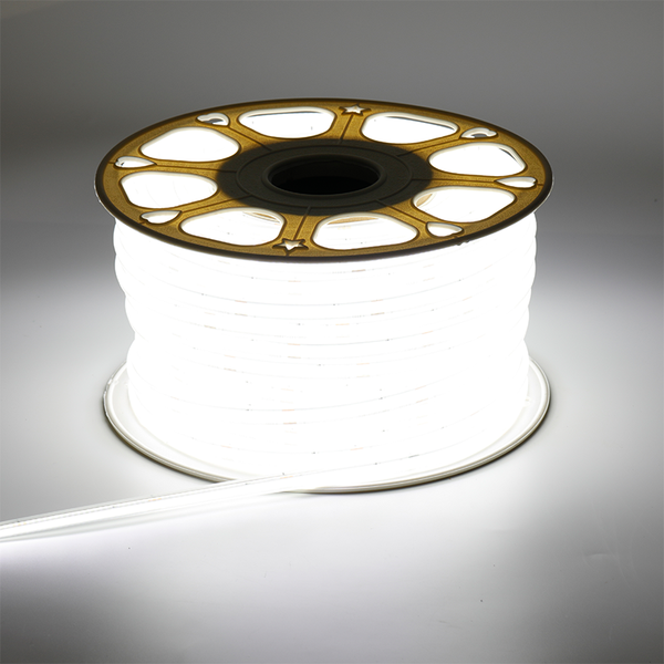 COB LEDSTRIP  220V  IP65  50 METER  6000K incl. 0,5 M  EUROSTEKKER MDRLED®